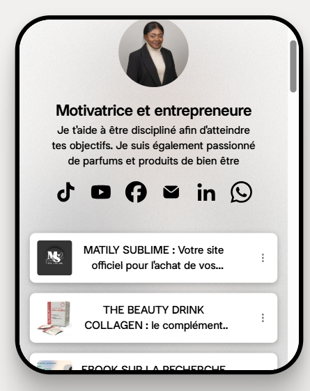 FORMATION SUR LE LINKTREE QUI EST : "Un seul lien pour tout vendre, tout montrer, tout diriger."
